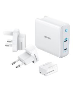 СЗУ Anker PowerPort Atom III Duo 60W White (A2629H21)