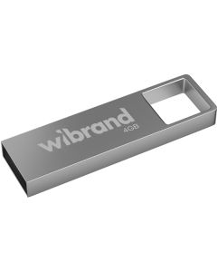 Флешка Wibrand 4GB Shark USB 2.0 Silver (WI2.0/SH4U4S)