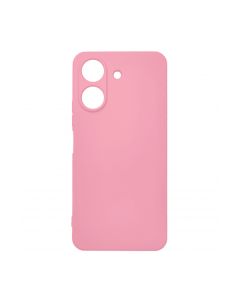 Чехол Original Soft Touch Case for Xiaomi Redmi 13C/Poco C65 Pink with Camera Lens