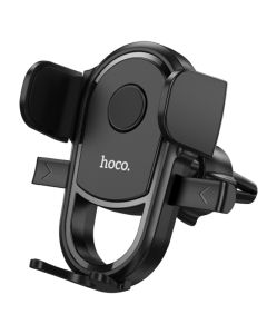 Тримач для мобільного HOCO H6 Grateful one-button car holder(air outlet) Black