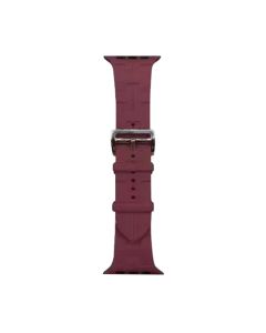 Ремінець для годинника Apple Watch Hermès 42/44/45/49mm 5.Wine Red