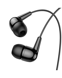 Навушники HOCO M97 Enjoy universal earphones with mic Black