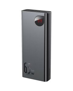 Зовнішній акумулятор Baseus Adaman Metal Digital Display Quick Charge Power Bank 20000mAh 65W Black