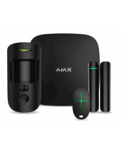 Ajax StarterKit Cam HDR (8EU) UA black комплект охоронної сигналізації