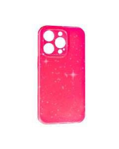 Чохол Silicon Shiny Case iPhone 15 Pro Max Glitter Ultra Pink