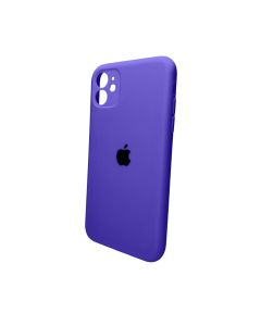Чохол для смартфона Silicone Full Case AA Camera Protect for Apple iPhone 11 Pro кругл 22,Dark Purple
