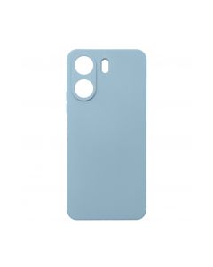 Чехол Original Soft Touch Case for Xiaomi Redmi 13C/Poco C65 Light Blue with Camera Lens