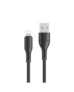 Кабель Usams US-SJ500 U68 Lightning Charging &amp; Data Cable 1m Black