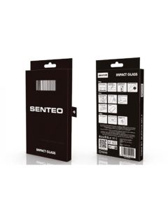 Защитное стекло Senteo Shock Resistant для iPhone 15 Pro Black