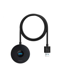 USB-хаб Baseus Round Box USB3.0x1 + USB2.0x2 Black (CAHUB-U01)