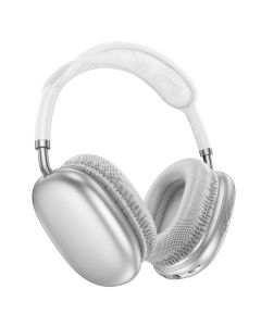 Навушники BOROFONE BO22 Plus Elegant BT headphones Silver