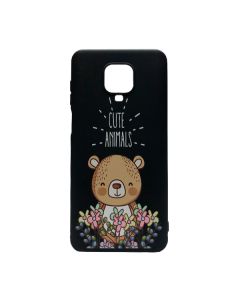 Чохол Wave Cute Case для Xiaomi Redmi Note 9s/Note 9 Pro/Note 9 Pro Max Black Feel Cute