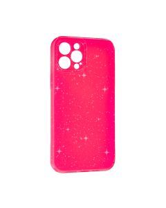 Чохол Silicon Shiny Case iPhone 12 Pro Glitter Ultra Pink
