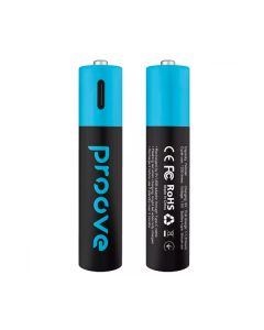 Акумулятор Proove Type-C Compact Energy 740mAh AAA 2pack Black (RBCE75010008)