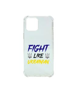 Чехол Wave We are Ukraine Case iPhone 11 Pro Clear Fight Like Ukrainian