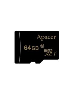 Карта памяти Apacer 64 GB microSDXC Class 10 UHS-I AP64GMCSX10U1-RA