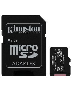 Карта пам'яті Kingston 64 GB microSDXC Class 10 UHS-I Canvas Select Plus SDCS2/64GBSP