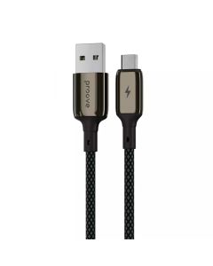 Кабель Proove Dense Metal Micro USB 2.4A 1m Black
