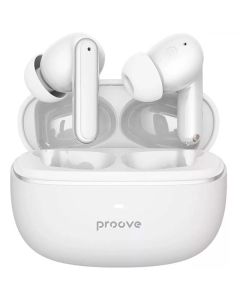Bluetooth Навушники Proove Orion TWS (White)