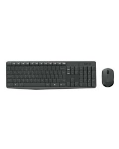 Комплект клавіатура та миша бездротові Logitech MK235 WL Grey (920-007948)