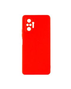 Чохол Original Soft Touch Case for Xiaomi Redmi Note 10 Pro/Note 10 Pro Max Red with Camera Lens