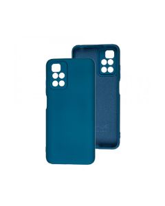 Чехол Original Soft Touch Case for Xiaomi Redmi 10 Dark Blue with Camera Lens