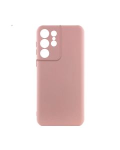 Чохол Original Soft Touch Case for Samsung S22 Ultra/S908 Pink Sand with Camera Lens