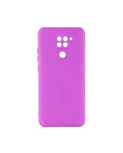 Чохол Original Soft Touch Case for Xiaomi Redmi Note 9/Redmi 10x Violet with Camera Lens