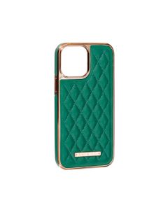 Чохол Puloka Leather Case для iPhone 13 Pro Max Green