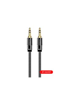 Аудіо кабель 3.5mm - 3.5 mm Earldom ET-AUX37 1.5m Black