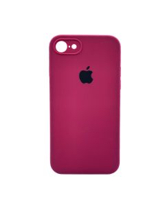 Чохол Soft Touch для Apple iPhone 7/8/SE 2020/SE 2022 Maroon with Camera Lens Protection