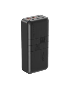 Зовнішній акумулятор XO PR189 PD20W+QC22.5W 30000mAh Black