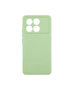 Чехол Original Soft Touch Case for Xiaomi Poco X6 Pro 5G Pistachio with Camera Lens