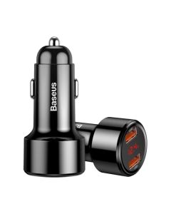АЗП Baseus Magic Series Dual QC 3.0 Black (CCMLC20A-01)