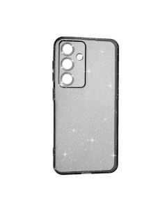 Чехол Silicon Shiny Case Samsung S24 Plus/S926 Glitter Clear/Black