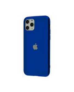 Чехол накладка Glass TPU Case для iPhone 11 Pro Max Blue