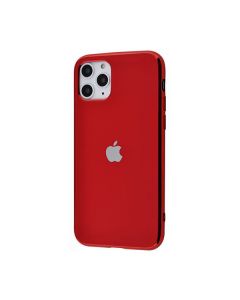 Чехол накладка Glass TPU Case для iPhone 11 Pro Max Red