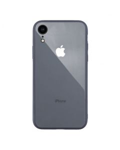 Чохол накладка Glass TPU Case для iPhone XR Lavender Grey
