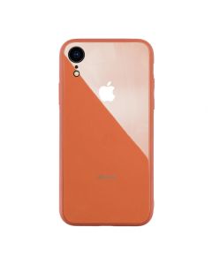Чохол накладка Glass TPU Case для iPhone XR Orange