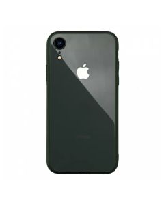 Чехол накладка Glass TPU Case для iPhone XR Pine Green