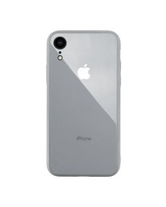 Чехол накладка Glass TPU Case для iPhone XR White