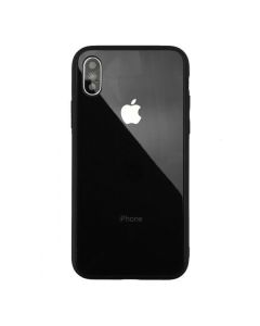Чохол накладка Glass TPU Case для iPhone XS Max Black