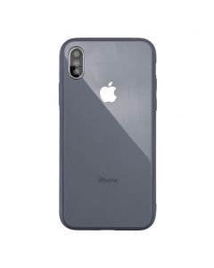 Чохол накладка Glass TPU Case для iPhone XS Max Lavender Grey