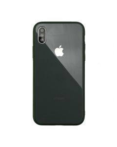 Чохол накладка Glass TPU Case для iPhone XS Max Pine Green