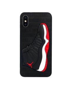 Чехол накладка Goddess Case для iPhone X/XS AirJordan Black