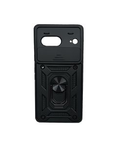 Чохол Armor Camshield Case для Google Pixel 7 with Ring Black