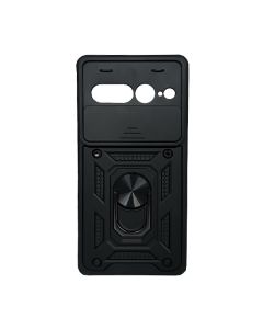 Чохол Armor Camshield Case для Google Pixel 7 Pro with Ring Black