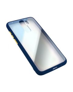 Чехол накладка Goospery Case для Xiaomi Redmi 7a Clear/Blue/Yellow