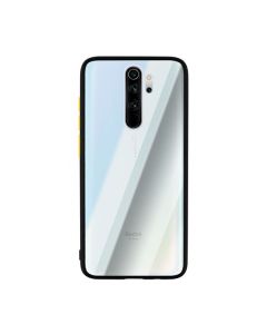 Чехол накладка Goospery Case для Xiaomi Redmi Note 8  Pro Clear/Black/Yellow