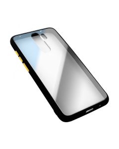 Чехол накладка Goospery Case для Xiaomi Redmi 7a Clear/Black/Yellow
